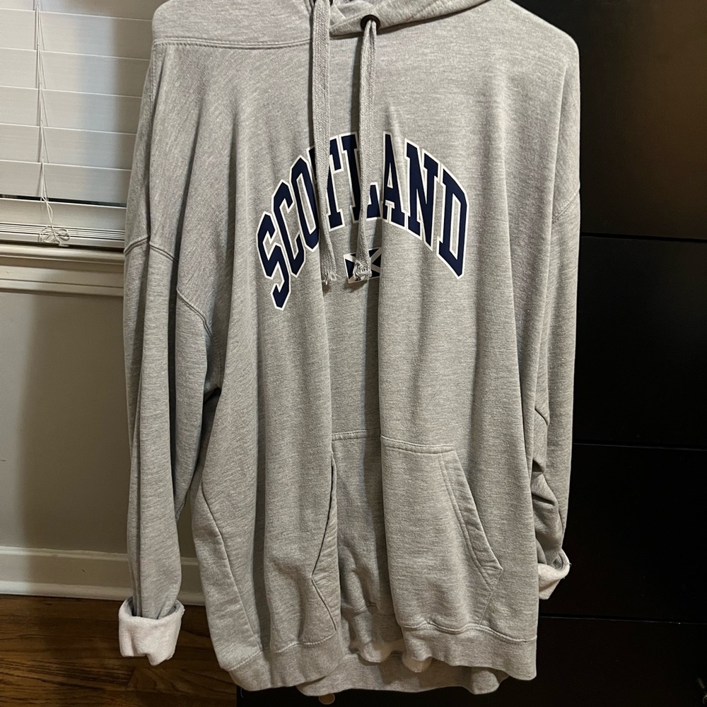 Gray Scotland Hoodie for Men